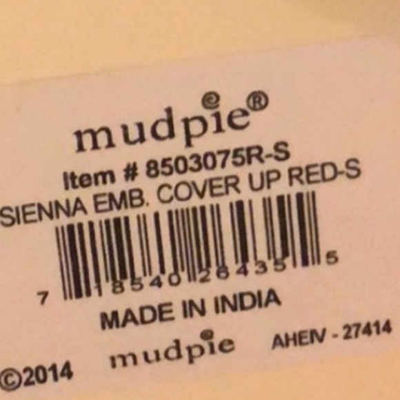 Mud Pie Coverup Size M - Picture 12 of 12